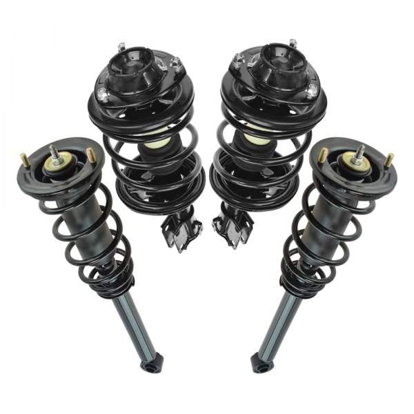 TRQ® - Front and Rear Complete Strut Assembly Kit