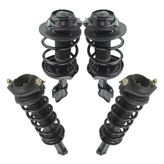 TRQ® - Front and Rear Complete Strut Assembly Kit