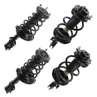 TRQ® - Front and Rear Complete Strut Assembly Kit
