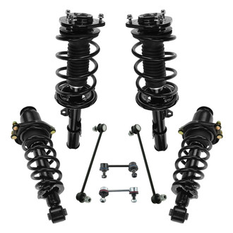 TRQ® - Front and Rear Complete Strut Assembly Kit