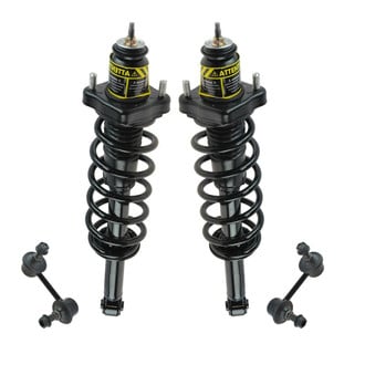 TRQ® - Rear Complete Strut Assembly Kit
