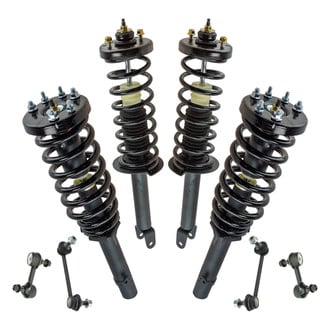 TRQ® - Front and Rear Complete Strut Assembly Kit
