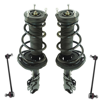 TRQ® - Rear Complete Strut Assembly Kit