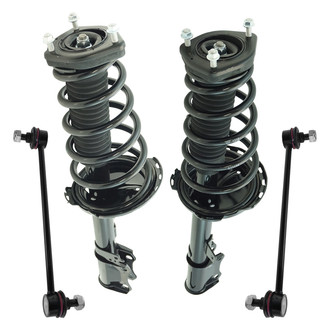 TRQ® - Rear Driver or Passenger Side Complete Strut Assembly Kit