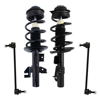 TRQ® - Front Driver or Passenger Side Complete Strut Assembly Kit