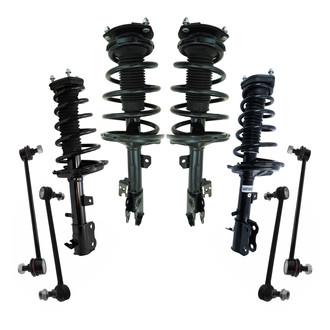 TRQ® - Front and Rear Strut and Suspension Kit