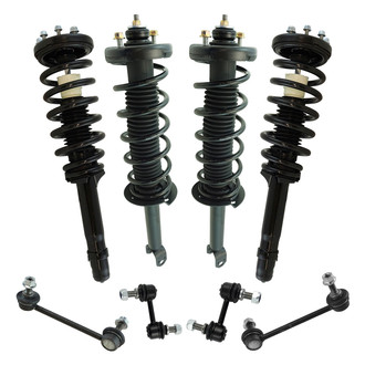 TRQ® - Front and Rear Complete Strut Assembly Kit