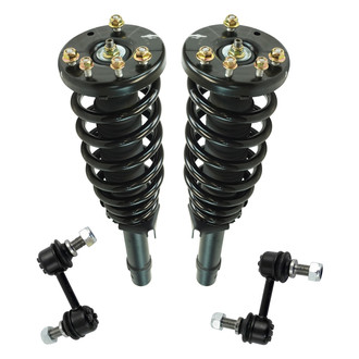 TRQ® - Front Driver or Passenger Side Complete Strut Assembly Kit