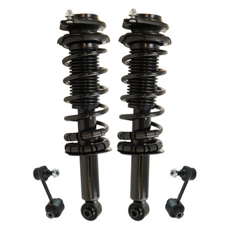 TRQ® - Rear Driver or Passenger Side Complete Strut Assembly Kit