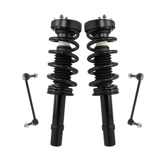 TRQ® - Front Driver and Passenger Side Shock Absorber and Suspension Kit