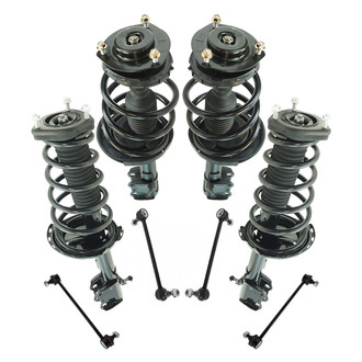 TRQ® - Front and Rear Complete Strut Assembly Kit