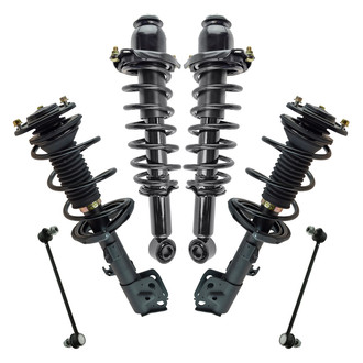 TRQ® - Front and Rear Control Arm and Suspension Kit