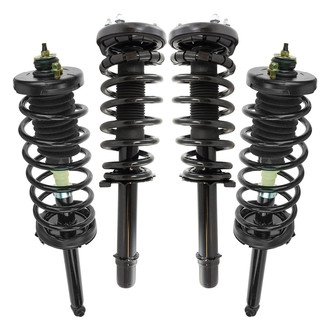 TRQ® - Front and Rear Complete Strut Assembly Kit