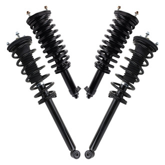 TRQ® - Front and Rear Complete Strut Assembly Kit