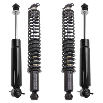 TRQ® - Front and Rear Shock Absorber Set
