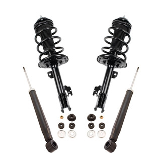 TRQ® - Front and Rear Complete Strut Assembly Kit