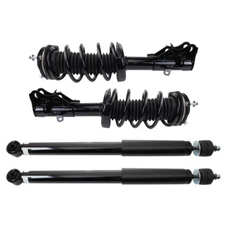 TRQ® - Front and Rear Complete Strut Assembly Kit