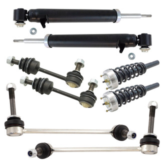 TRQ® SKA30500 - Front and Rear Shock Absorber and Suspension Kit