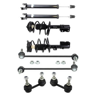 TRQ® - Front and Rear Shock Absorber and Suspension Kit