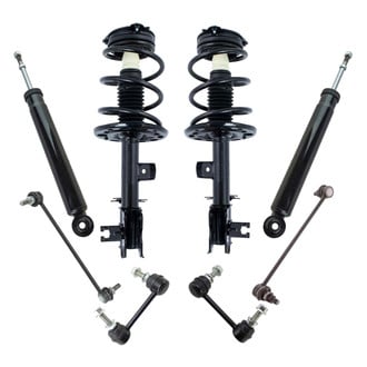 TRQ® - Front and Rear Shock Absorber and Suspension Kit