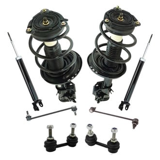 TRQ® - Front and Rear Shock Absorber and Suspension Kit