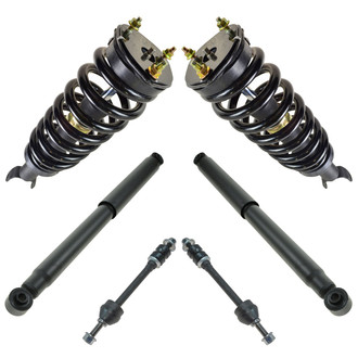 TRQ® - Front and Rear Complete Strut Assembly Kit