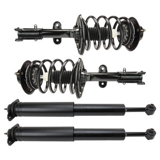 TRQ® - Front and Rear Complete Strut Assembly Kit