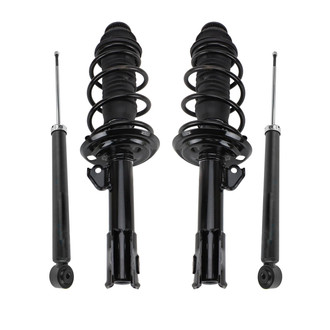 TRQ® - Front and Rear Complete Strut Assembly Kit