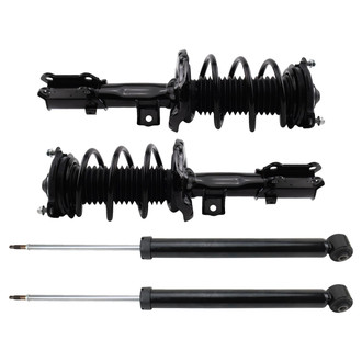 TRQ® - Front and Rear Complete Strut Assembly Kit