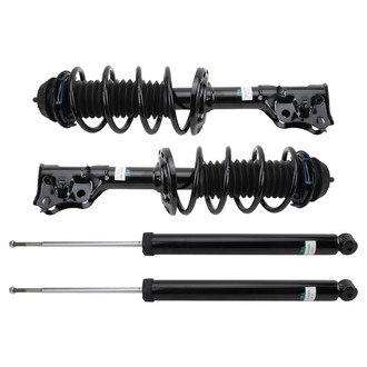 TRQ® - Front and Rear Complete Strut Assembly Kit
