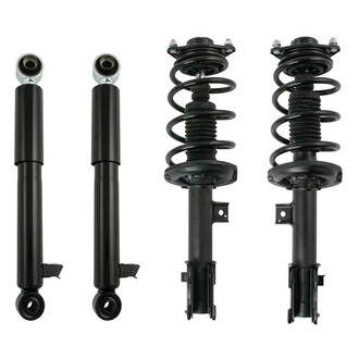 TRQ® - Front and Rear Complete Strut Assembly Kit