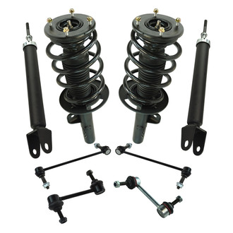 TRQ® - Front and Rear Complete Strut Assembly Kit