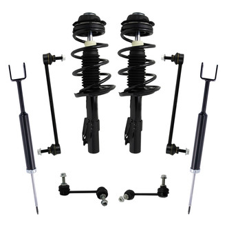 TRQ® - Front and Rear Complete Strut Assembly Kit