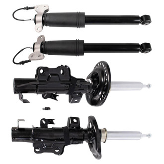 TRQ® - Front and Rear Complete Strut Assembly Kit