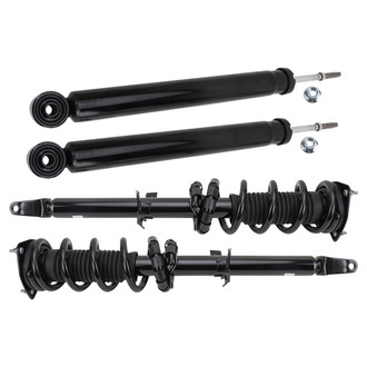 TRQ® - Front and Rear Complete Strut Assembly Kit
