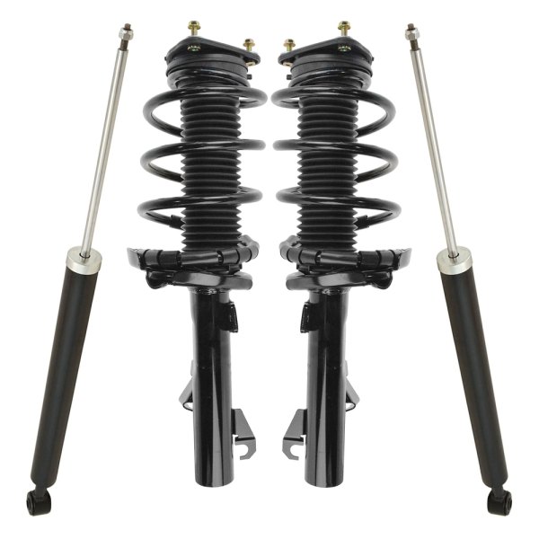 TRQ® - Front and Rear Complete Strut Assembly Kit