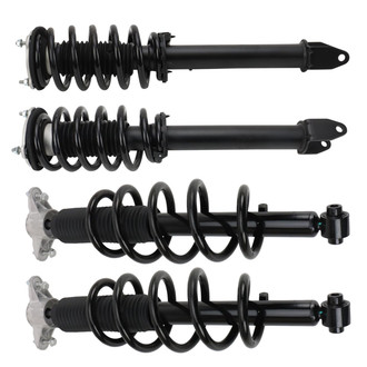 TRQ® - Front and Rear Complete Strut Assembly Kit