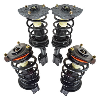 TRQ® - Front and Rear Complete Strut Assembly Kit