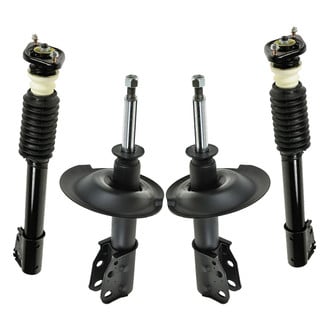 TRQ® - Front and Rear Complete Strut Assembly Kit