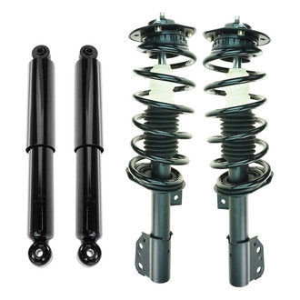 TRQ® - Front and Rear Complete Strut Assembly Kit