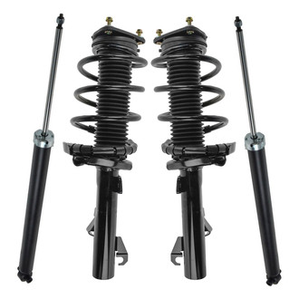 TRQ® - Front and Rear Complete Strut Assembly Kit