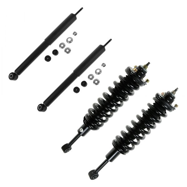 TRQ® - Front and Rear Complete Strut Assembly Kit