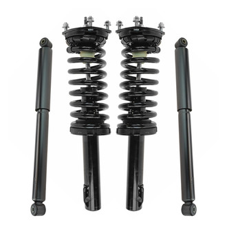 TRQ® - Front and Rear Complete Strut Assembly Kit