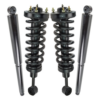 TRQ® - Front and Rear Complete Strut Assembly Kit