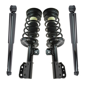 TRQ® - Front and Rear Complete Strut Assembly Kit