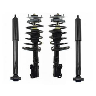 TRQ® - Front and Rear Complete Strut Assembly Kit
