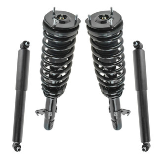 TRQ® - Front and Rear Complete Strut Assembly Kit