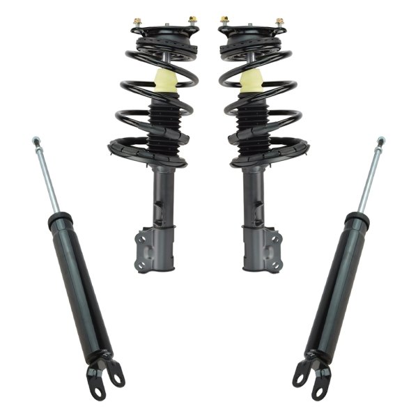 TRQ® - Front and Rear Complete Strut Assembly Kit