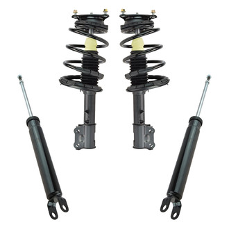 TRQ® - Front and Rear Complete Strut Assembly Kit