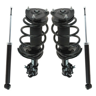 TRQ® - Front and Rear Complete Strut Assembly Kit